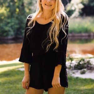 Mudd- black romper small